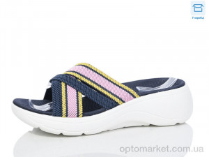 Купить Шльопанці жіночі F21-3 Hongquan синій