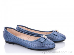 Купить Балетки жіночі F27-3 Aba синій