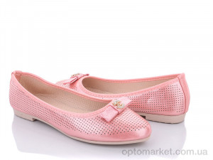 Купить Балетки жіночі F27-7 Aba рожевий