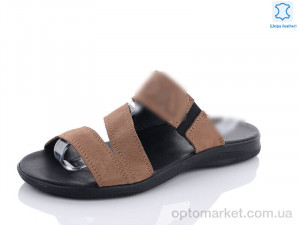 Купить Шльопанці чоловічі F28-3 P.ada коричневий