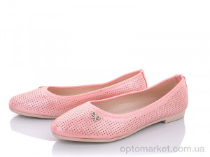 Купить Балетки жіночі F29-7 Aba рожевий
