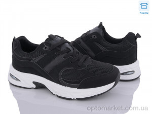 Купить Кросівки чоловічі F302-2 YZY чорний
