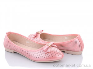 Купить Балетки жіночі F32-7 Aba рожевий