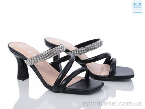 Купить Шльопанці жіночі F56-2 L&M чорний