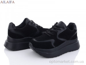 Купить Кросівки жіночі F58-1 піна Ailaifa чорний