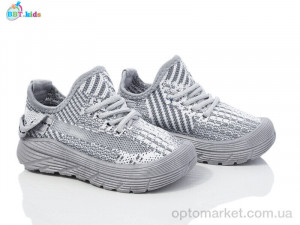 Купить Кросівки дитячі F580-1-9 BBT сірий