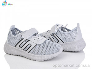 Купить Кросівки дитячі F586-3-6 BBT срібний