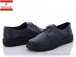 Купить Туфлі жіночі F6108-6 Saimaoji синій