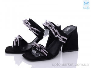 Купить Шльопанці жіночі F8-28 L&M чорний