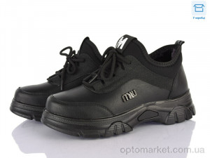 Кросівки жіночі F809-2 YUEMINGZHU чорний  оптом от Optomarket