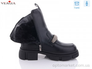 Черевики жіночі F891-1 Veagia чорний  оптом от Optomarket