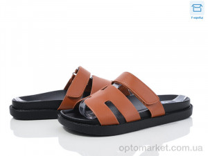 Купить Шльопанці жіночі F902-12 L&M коричневий