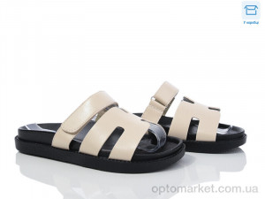 Купить Шльопанці жіночі F902-13 L&M бежевий