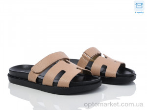 Купить Шльопанці жіночі F902-24 L&M коричневий