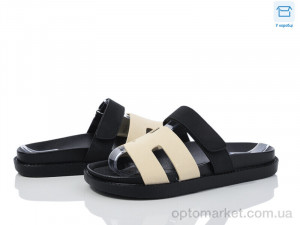 Купить Шльопанці жіночі F902-5 L&M бежевий