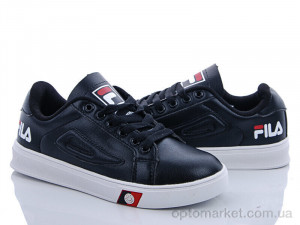 Кросівки жіночі F90L black-white F.la чорний  оптом от Optomarket