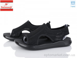 Купить Босоніжки жіночі FA129-1 Saimaoji чорний