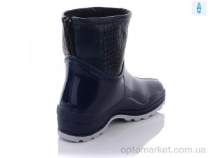 Гумове взуття жіночі Fay2з/з.син/сір Selena синій  оптом от Optomarket