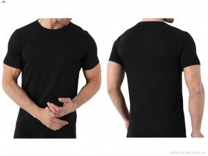 Футболка чоловічі FB0290G black (2XL) Garcia чорний  оптом от Optomarket