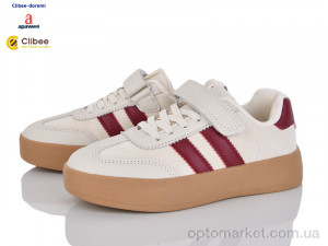 Купить Кросівки дитячі FB823-1 wine Clibee бежевий