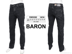 Джинси чоловічі FBR9282 фліс Baronjns сірий  оптом от Optomarket