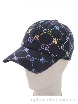 Кепка жіночі FC018-4 black N.w Yorker чорний  оптом от Optomarket