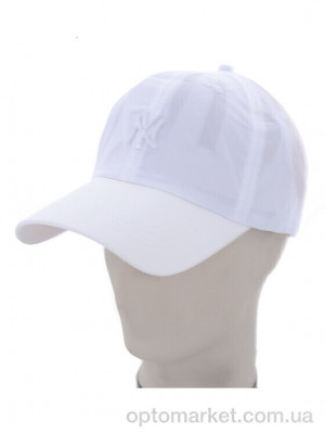 Кепка жіночі FC028-5 white N.w Yorker білий  оптом от Optomarket