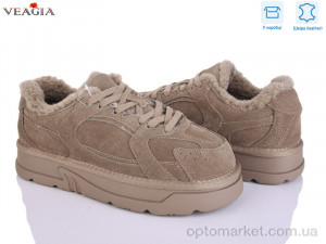 Купить Кросівки жіночі FC223-19 Veagia коричневий