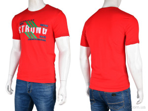 Футболка чоловічі FM-3 (10961) red Verton червоний  оптом от Optomarket