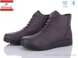 Купить Черевики жіночі FN5-10 Saimaoji бордовий