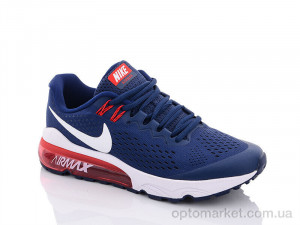 Кросівки чоловічі FQ2 синьо-червоний N.ke синій  оптом от Optomarket