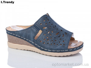 Купить Шльопанці жіночі G36-6 Trendy синій