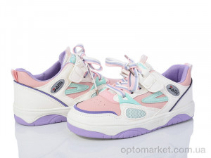 Купить Кросівки дитячі G41(Z1971) white-pink Angel бежевий