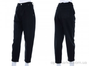 Брюки женские G607-1 black Saint Wish черный  оптом от Optomarket