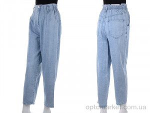 Брюки женские G610 blue Saint Wish голубой  оптом от Optomarket