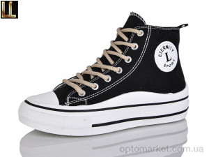 Купить Кеди унісекс G611-1 Lilin чорний