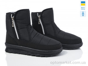 Купить Дутики жіночі G611 чорний 2025 Karolina чорний