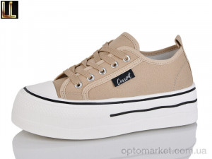 Купить Кеди жіночі G613-7 Lilin коричневий