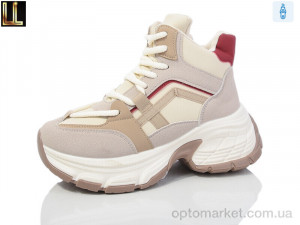 Купить Кросівки жіночі G681-7 Lilin бежевий