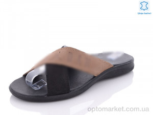 Купить Шльопанці чоловічі G7-1 J.rdan коричневий