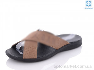 Купить Шльопанці чоловічі G7-3 J.rdan коричневий