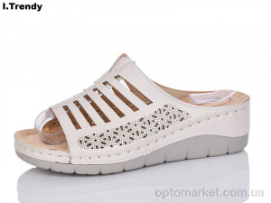 Купить Шльопанці жіночі G87-1 Trendy бежевий