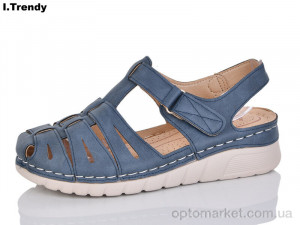 Купить Босоніжки жіночі G96-6 Trendy синій