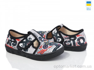 Купить Капці дитячі Гарі 360-178 сірий Natur сірий