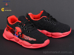 Кроссовки детские GF908-1 black-red Sport черный  оптом от Optomarket