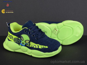 Кроссовки детские GF908-1 blue-green Sport синий  оптом от Optomarket