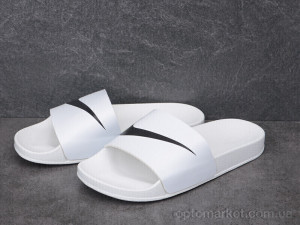 Шльопанці жіночі GG500-3 N.ke білий  оптом от Optomarket