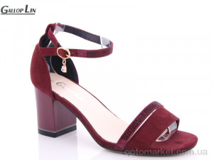 Купить Босоніжки жіночі GL330-2 Gallop Lin бордовий
