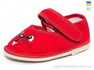 Купить Капці дитячі Глазки девочка Slippers червоний