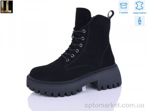 Купить Черевики жіночі Gold100-1 Lilin чорний